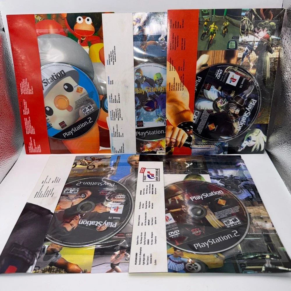 Official PlayStation OPM Demo Disc Lot 17 PS2 Retro Gaming Y2K‎ VTG Collector